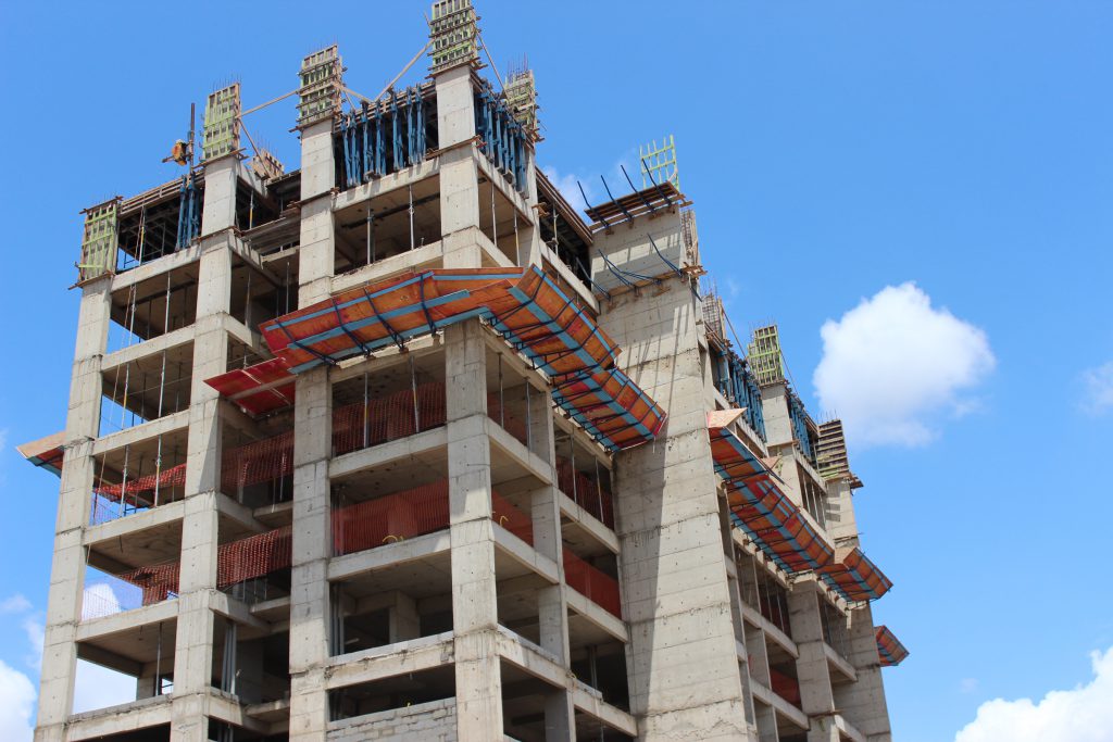 Etapas da construção de prédios