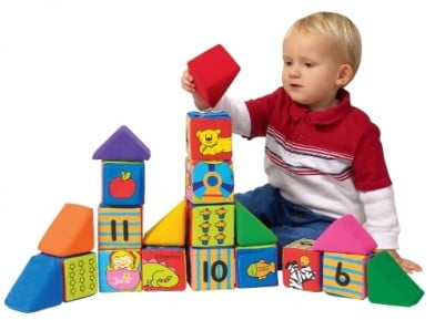 Brinquedos no 1º ano de vida